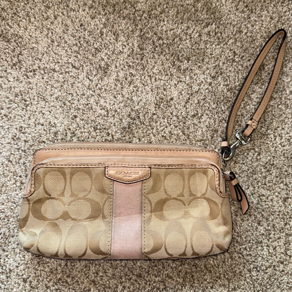 old coach wallet